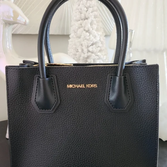 NWOT! Michael Kors Black Women's Convertible Crossbody Bag-NWOT - Picture 11 of 13